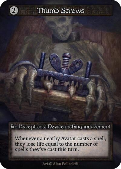 Thumb Screws (Gothic)(EX)