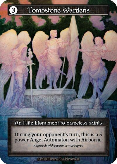 Tombstone Wardens - Foil (Gothic)(EL)