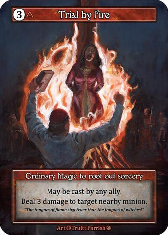 Trial by Fire - Foil (Gothic)(OR)