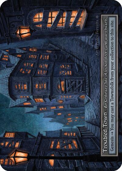 Troubled Town - Foil (Gothic)(OR)