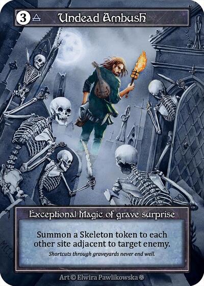 Undead Ambush - Foil (Gothic)(EX)