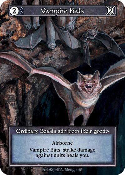 Vampire Bats - Foil (Gothic)(OR)