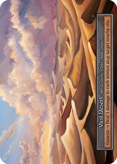 Vast Desert - Foil (Gothic)(OR)
