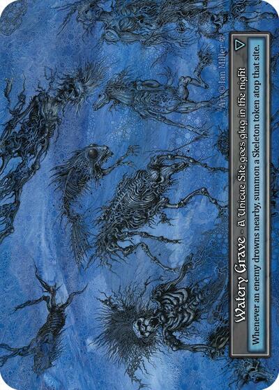 Watery Grave - Foil (Gothic)(UN)