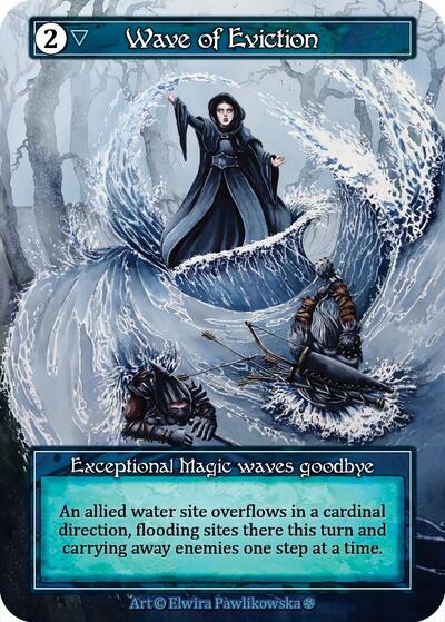 Wave of Eviction - Foil (Gothic)(EX)
