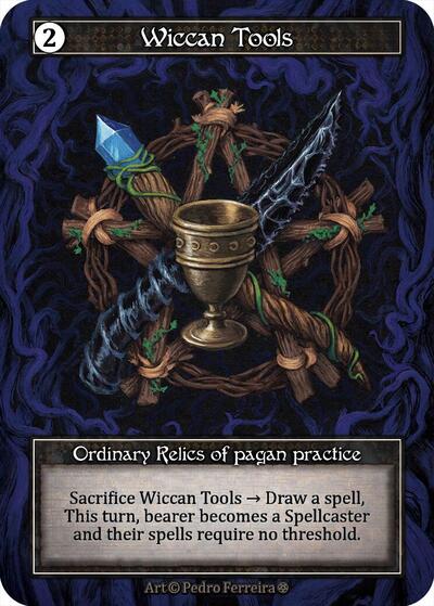 Wiccan Tools - Foil (Gothic)(OR)