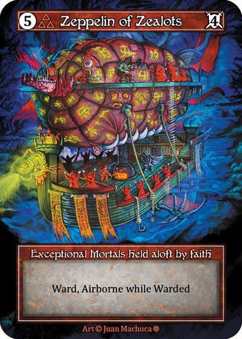 Zeppelin of Zealots - Foil (Gothic)(EX)