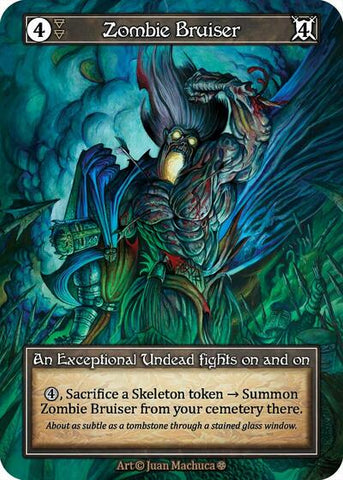 Zombie Bruiser - Foil (Gothic)(EX)