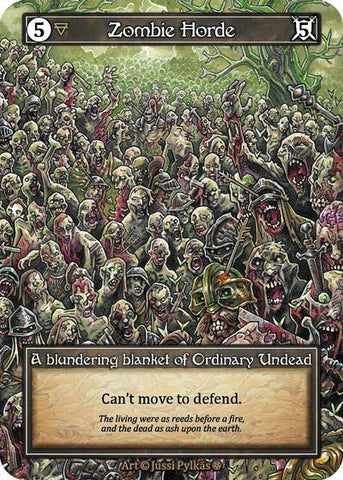 Zombie Horde - Foil (Gothic)(OR)