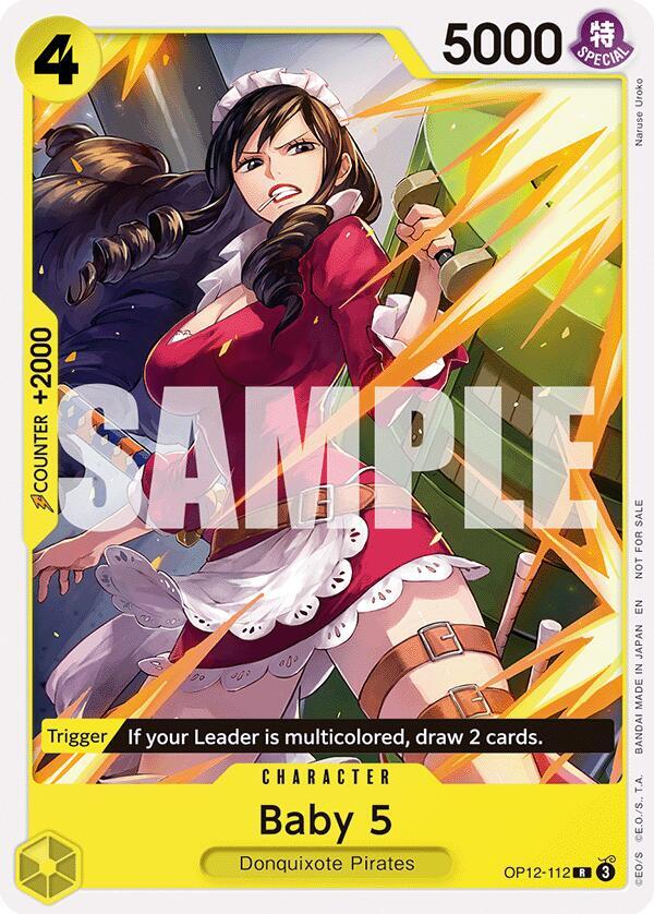 Baby 5 [Tournament Pack 2026 Vol. 1] (One Piece Promotion Cards)(OP12-112)(R)