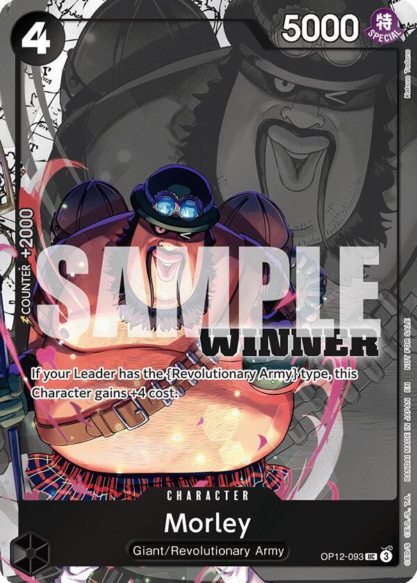 Morley [Winner Pack 2026 Vol. 1] [Foil] (One Piece Promotion Cards)(OP12-093)(UC)