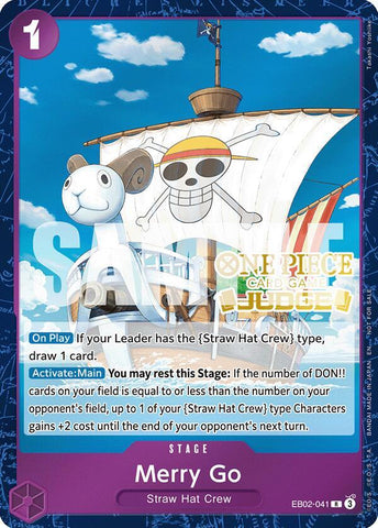Merry Go [Judge Pack Vol. 7] [Foil] (One Piece Promotion Cards)(EB02-041)(R)