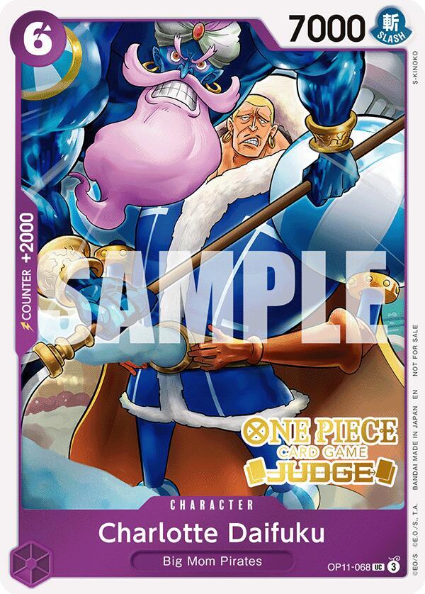 Charlotte Daifuku [Judge Pack Vol. 7] [Foil] (One Piece Promotion Cards)(OP11-068)(UC)