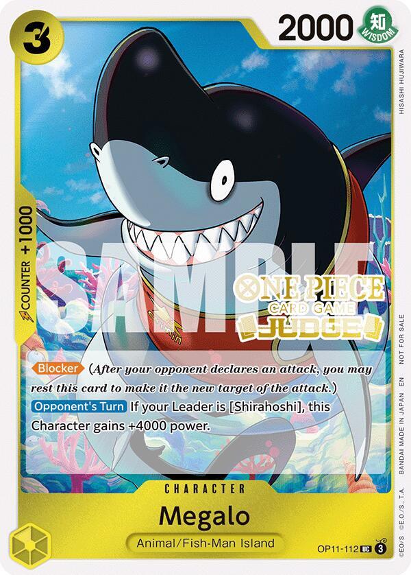 Megalo [Judge Pack Vol. 7] [Foil] (One Piece Promotion Cards)(OP11-112)(UC)