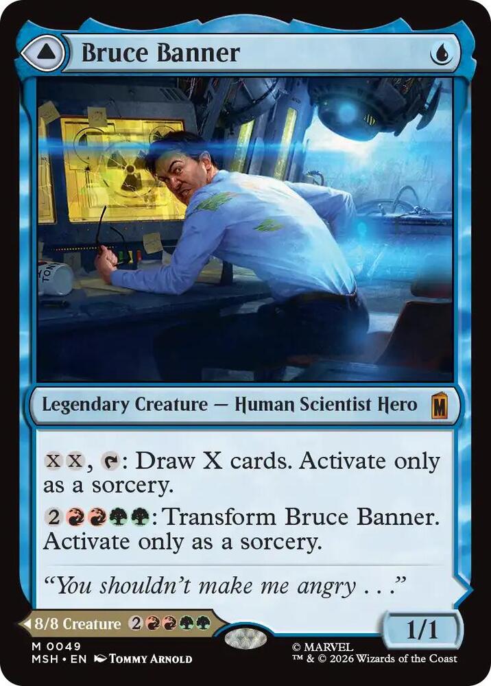 Bruce Banner (Foil) (Marvel Super Heroes)(MSH)(49)(M)