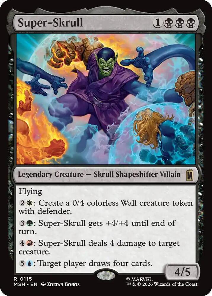 Super-Skrull (Foil) (Marvel Super Heroes)(MSH)(115)(R)