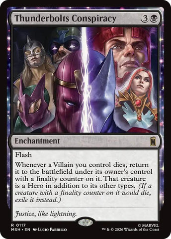 Thunderbolts Conspiracy (Foil) (Marvel Super Heroes)(MSH)(117)(R)