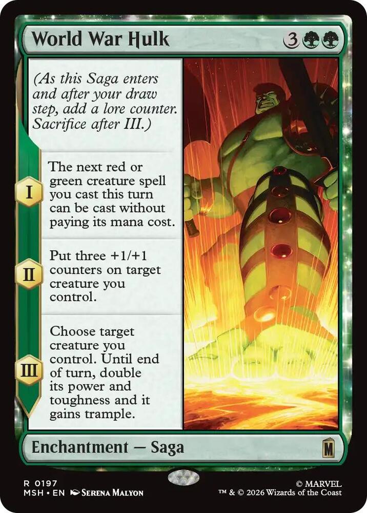 World War Hulk (Marvel Super Heroes)(MSH)(197)(R)
