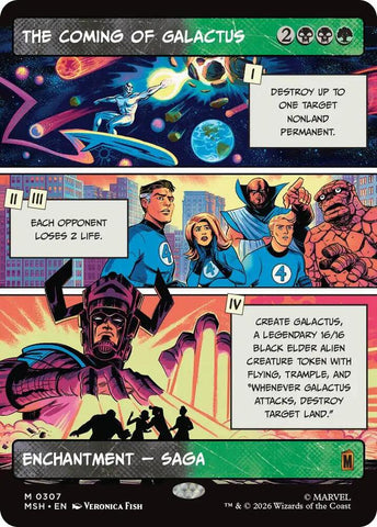 The Coming of Galactus (Borderless) (Marvel Super Heroes)(MSH)(307)(M)