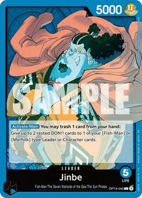 Jinbe - OP14-040 (The Azure Sea's Seven)(OP14-040)(L)