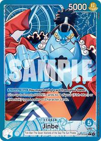 Jinbe - OP14-040 - Alternate Art - Foil (The Azure Sea's Seven)(OP14-040)(L)