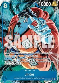 Jinbe - OP14-049 - Alternate Art - Foil (The Azure Sea's Seven)(OP14-049)(SR)