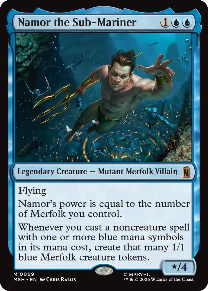 Namor the Sub-Mariner (Marvel Super Heroes)(MSH)(69)(M)