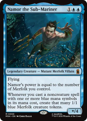 Namor the Sub-Mariner (Marvel Super Heroes)(MSH)(69)(M)