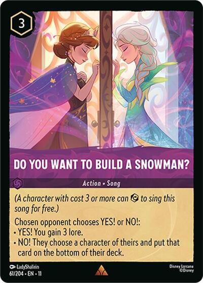 Do You Want To Build A Snowman? (Winterspell)(11-061/204)(R)