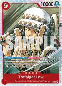 Trafalgar Law - OP14-009 - Foil (The Azure Sea's Seven)(OP14-009)(SR)
