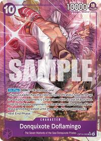 Donquixote Doflamingo - OP14-069 - Alternate Art - Foil (The Azure Sea's Seven)(OP14-069)(SR)