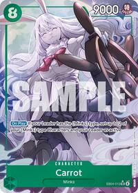 Carrot - Alternate Art - Foil (The Azure Sea's Seven)(EB04-013)(SR)