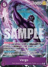 Vergo - Alternate Art - Foil (The Azure Sea's Seven)(OP14-061)(R)