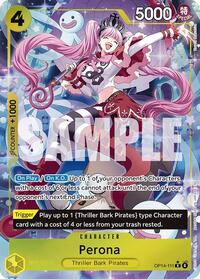 Perona - OP14-111 - Alternate Art - Foil (The Azure Sea's Seven)(OP14-111)(R)