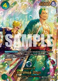 Roronoa Zoro - PRB02-006 (SP) - Foil (The Azure Sea's Seven)(PRB02-006)(R)