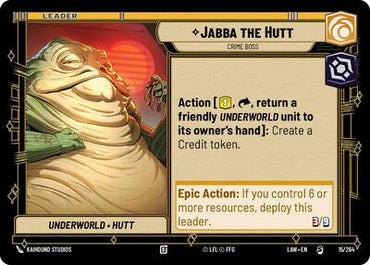 Jabba the Hutt, Crime Boss (A Lawless Time)(LAW-015/264)(S)