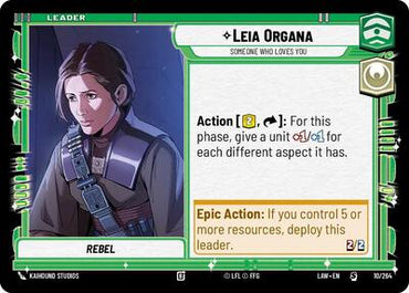 Leia Organa, Someone Who Loves You (A Lawless Time)(LAW-010/264)(S)