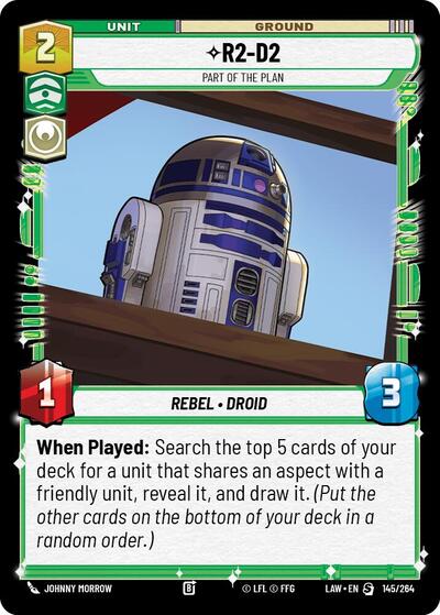 R2-D2, Part of the Plan (A Lawless Time)(LAW-145/264)(S)