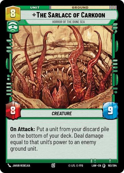 The Sarlacc of Carkoon, Horror of the Dune Sea (A Lawless Time)(LAW-163/264)(S)