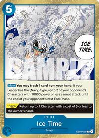 Ice Time - Foil (The Azure Sea's Seven)(EB04-028)(R)