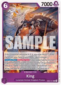 King - Foil (The Azure Sea's Seven)(EB04-031)(R)