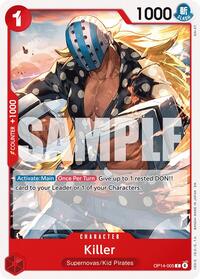 Killer (The Azure Sea's Seven)(OP14-005)(C)