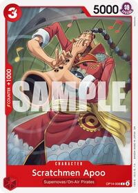 Scratchmen Apoo (The Azure Sea's Seven)(OP14-008)(C)