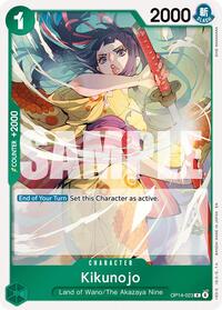 Kikunojo - OP14-023 - Foil (The Azure Sea's Seven)(OP14-023)(R)
