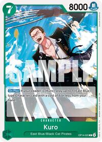 Kuro (The Azure Sea's Seven)(OP14-025)(C)