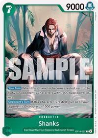 Shanks - Foil (The Azure Sea's Seven)(OP14-027)(R)