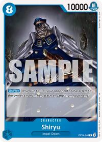 Shiryu (The Azure Sea's Seven)(OP14-048)(C)