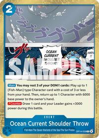 Ocean Current Shoulder Throw - Foil (The Azure Sea's Seven)(OP14-058)(R)
