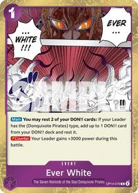 Ever White - Foil (The Azure Sea's Seven)(OP14-076)(R)