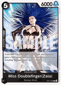 Miss Doublefinger(Zala) (The Azure Sea's Seven)(OP14-086)(C)